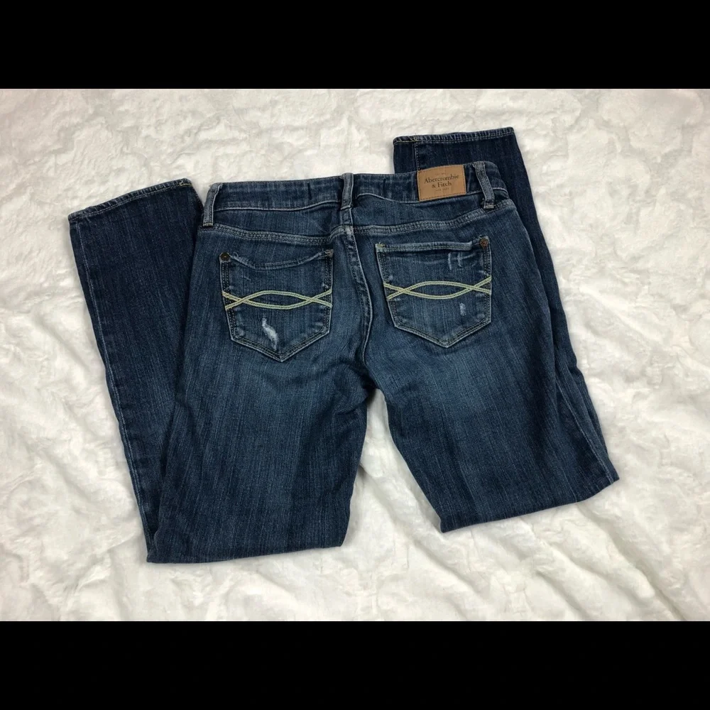 Abercrombie & Fitch Blue Jeans waist 25 - Picture 13 of 16
